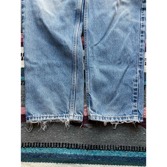 90s Distressed Sonoma High Rise Tapered Relaxed Fit Jeans Size 32 - Picture 5 of 8